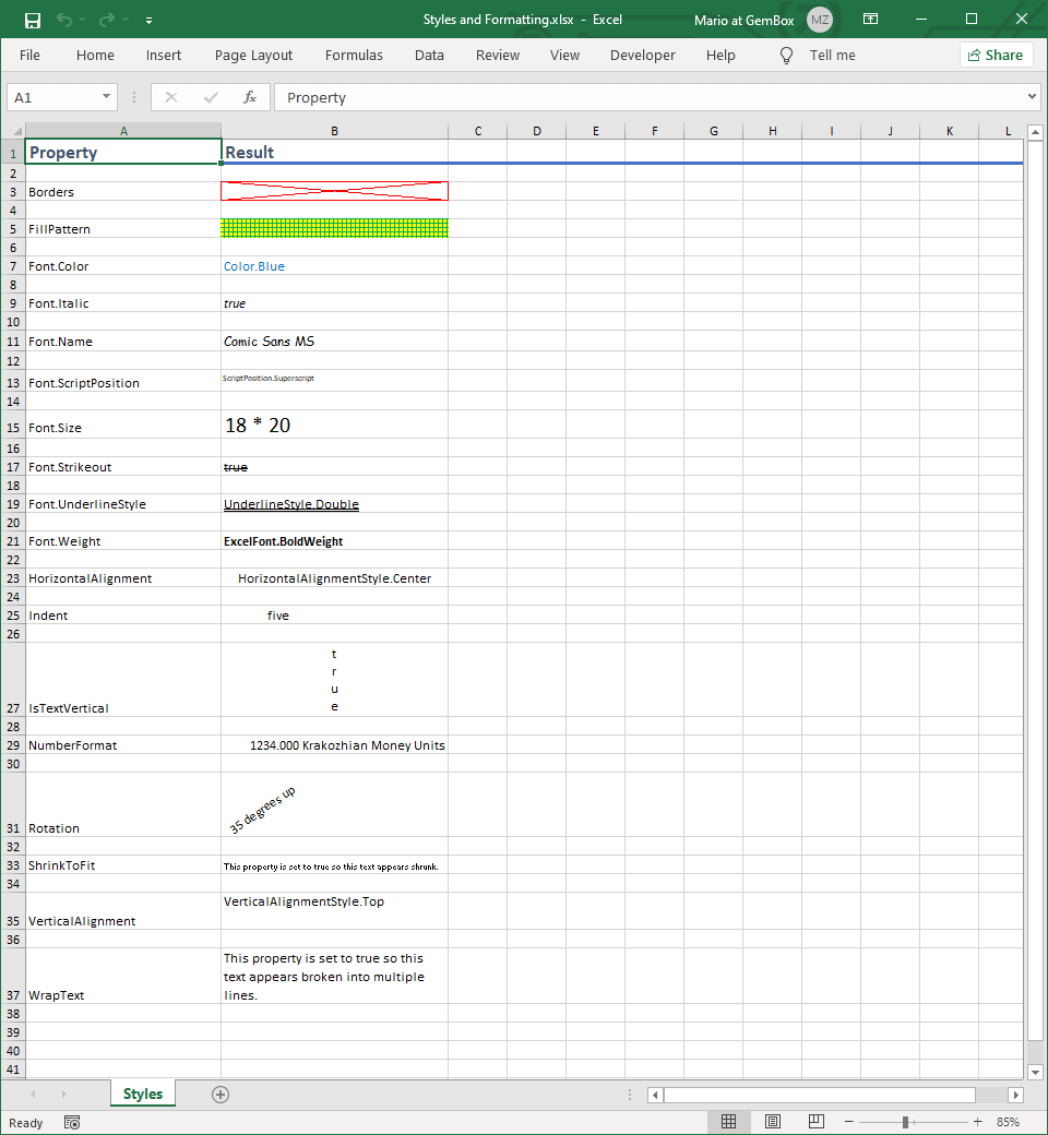 cant get rid of underline in excel